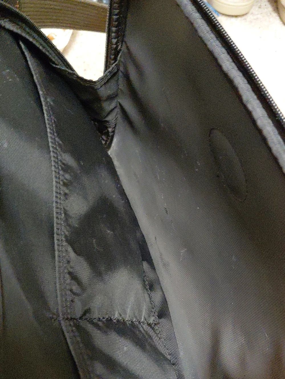 Longchamp Black Travel Briefcase with Padded Shoulder Strap